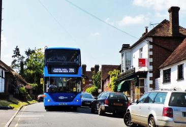 Double decker bus