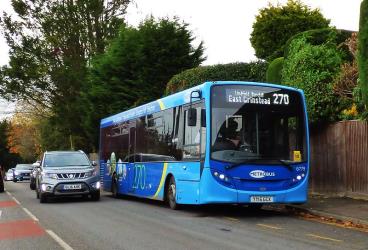 Metrobus near East Grinstead