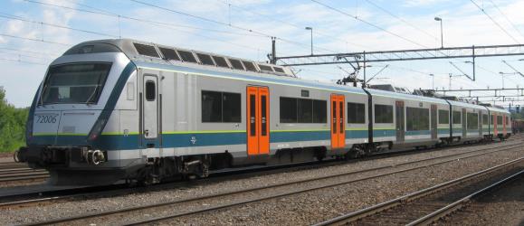 NSB Local Train exterior