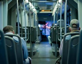 Bus interior